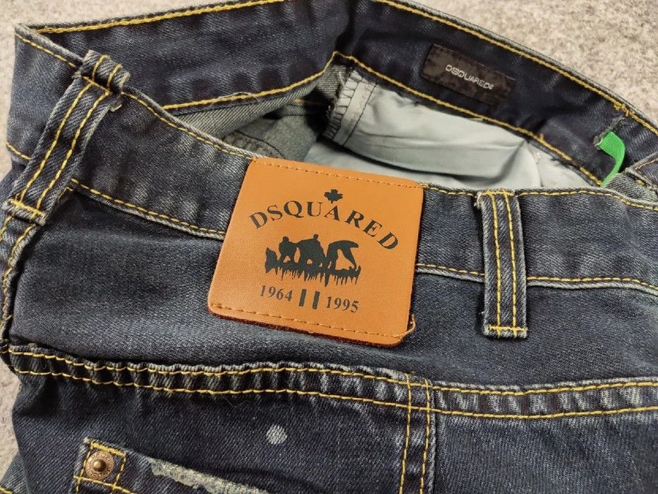 Dsquared2 Authentic Dsquared2 Asymmetric Jeans Distressed Blue Denim Size US 30 / EU 46 - 9 Thumbnail