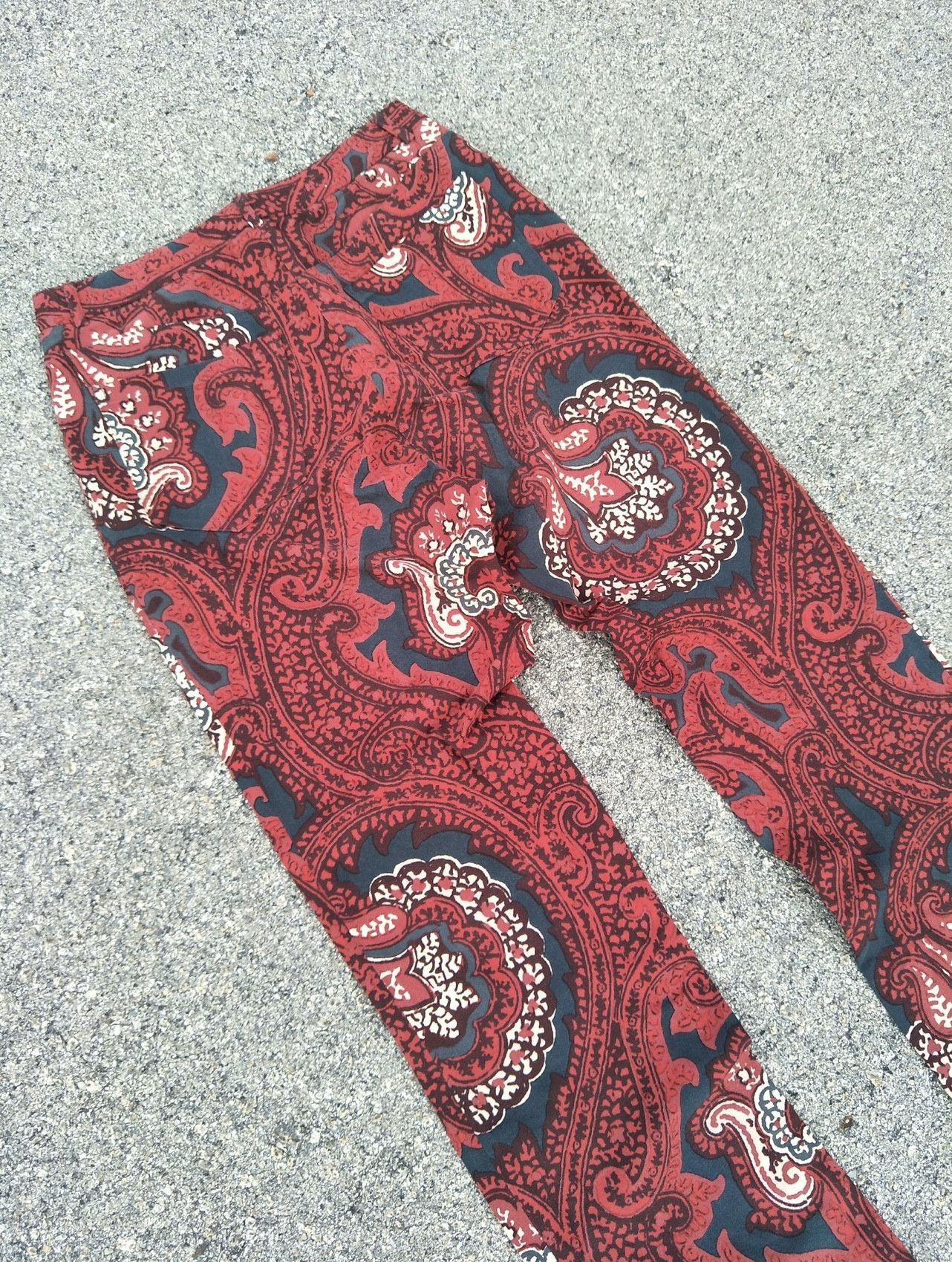 Etro Vintage ETRO Brand Italian Designer Bandana Overprint Sz 30 Size US 30 / EU 46 - 6 Thumbnail