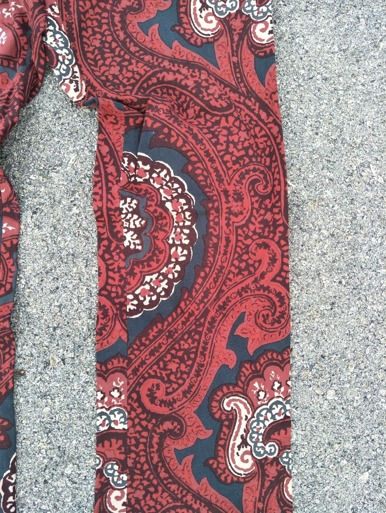 Etro Vintage ETRO Brand Italian Designer Bandana Overprint Sz 30 Size US 30 / EU 46 - 4 Thumbnail