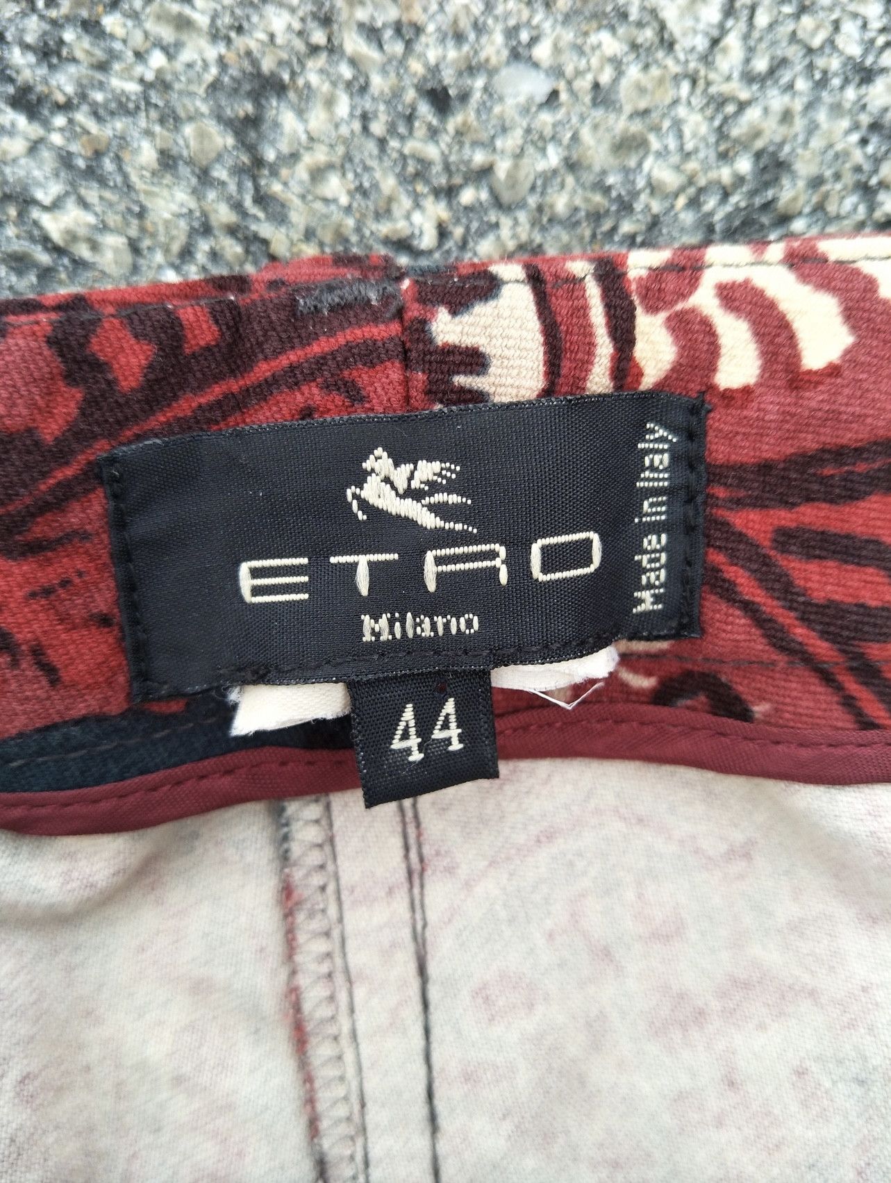 Etro Vintage ETRO Brand Italian Designer Bandana Overprint Sz 30 Size US 30 / EU 46 - 9 Thumbnail