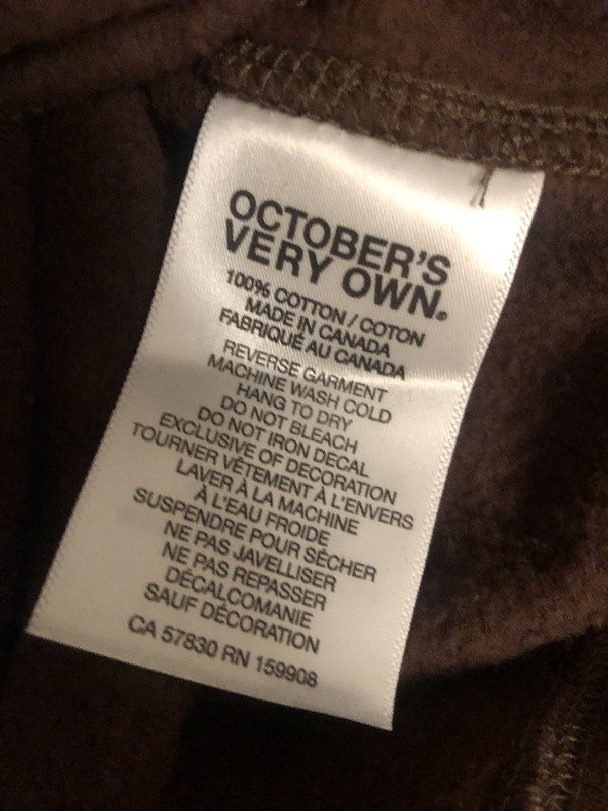 Drake CHOCOLATE BROWN OVO OG OWL HOODIE BRAND NEW Size US XXL / EU 58 / 5 - 4 Thumbnail