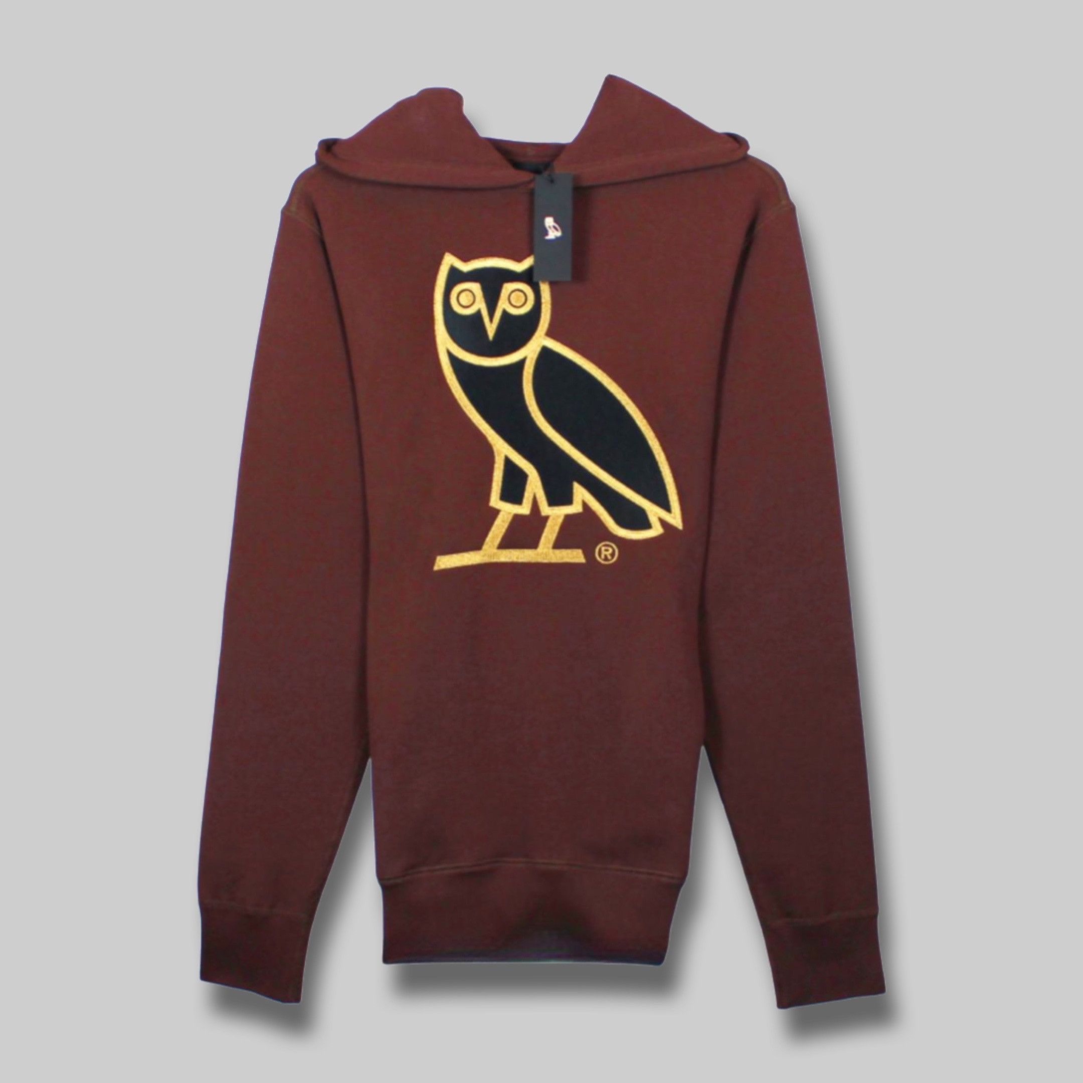 CHOCOLATE BROWN OVO OG OWL HOODIE BRAND NEW