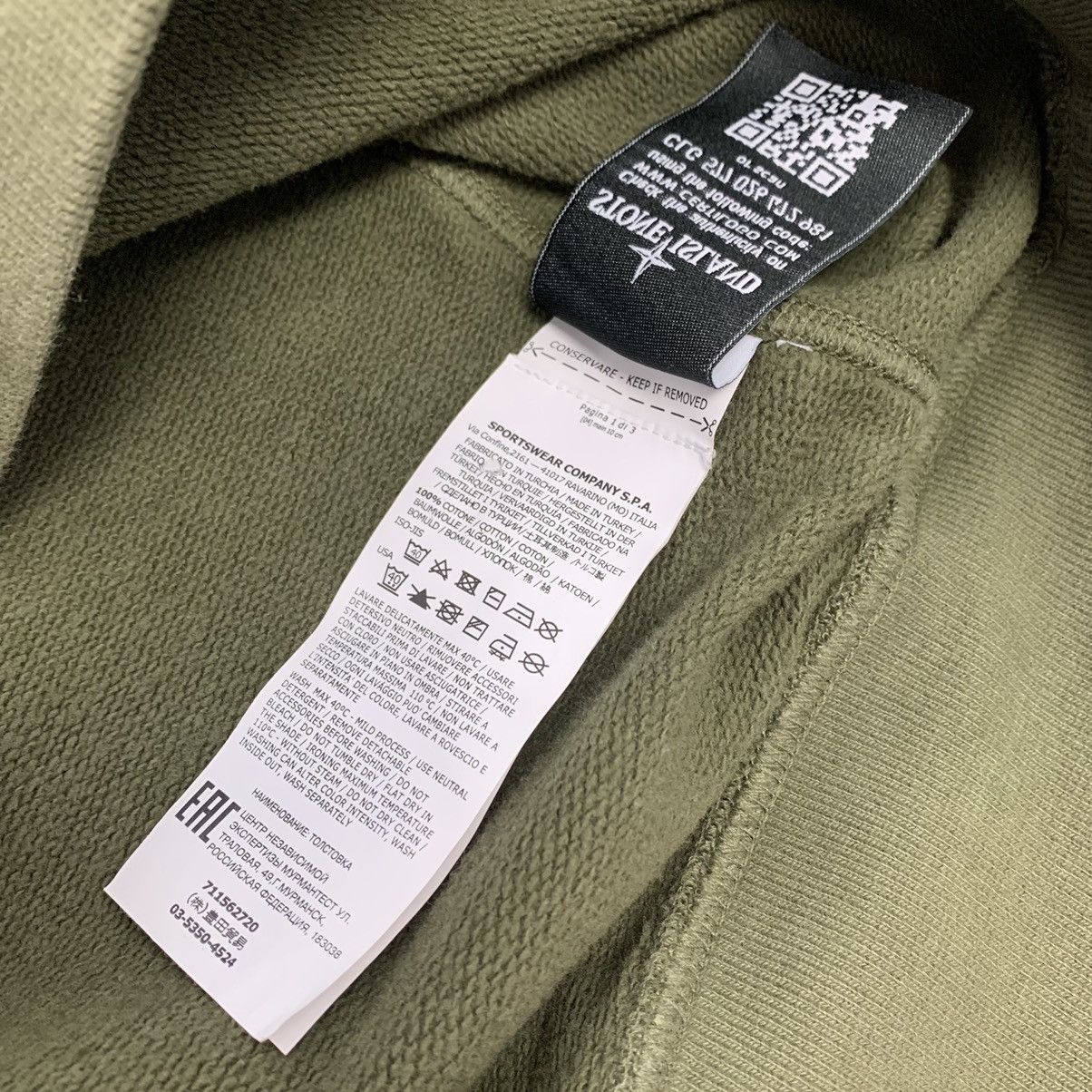 Stone Island Stone Island Khaki Green Sweatshirt Size US S / EU 44-46 / 1 - 8 Thumbnail