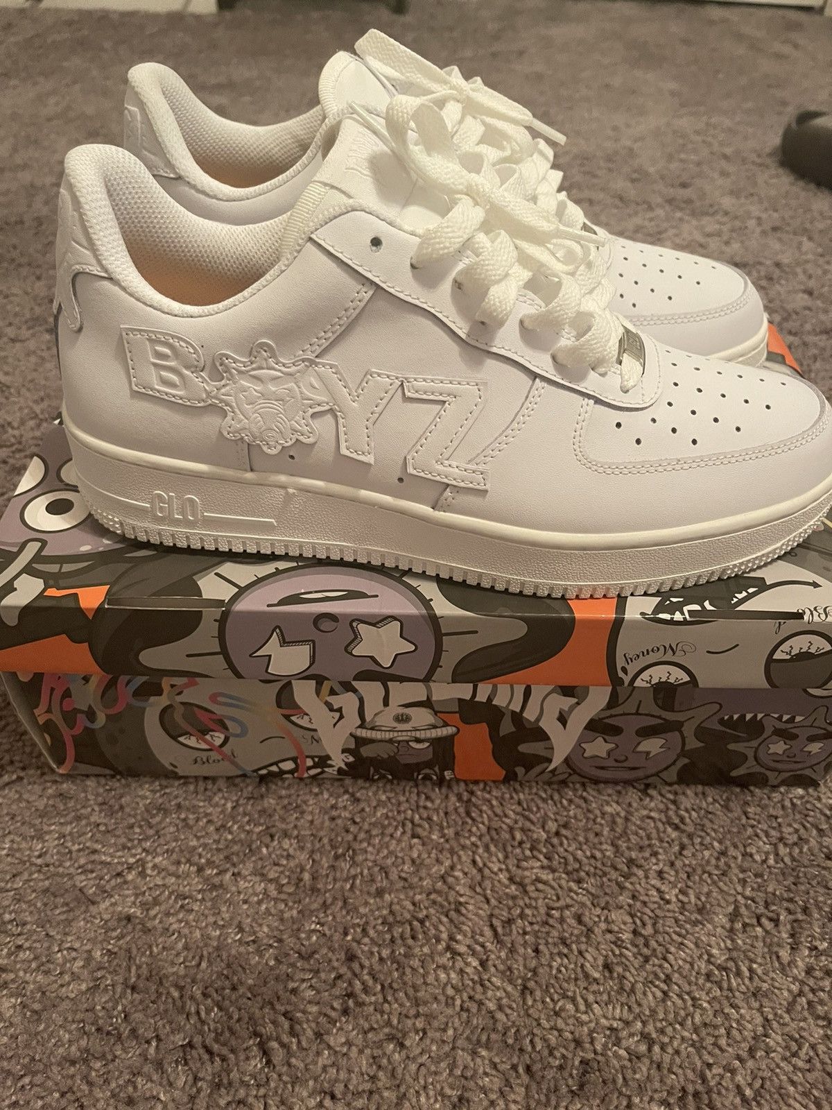 glo gang air force 1s