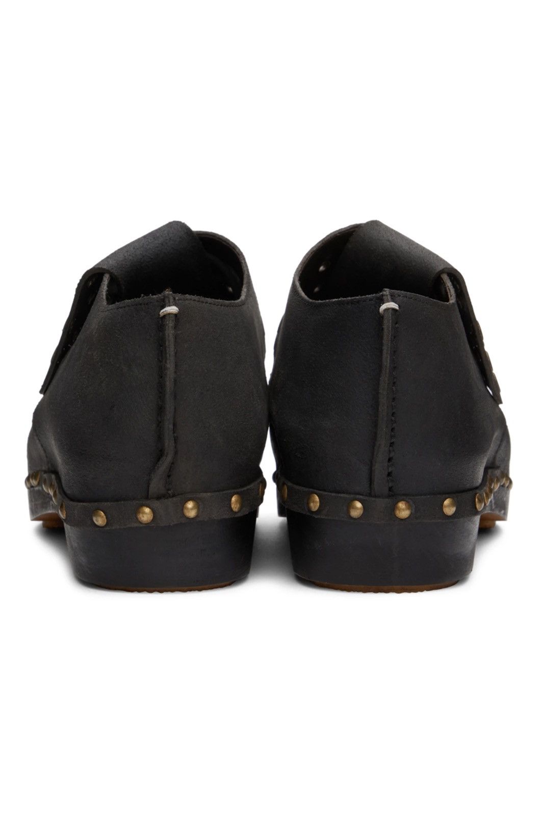 Maison Margiela Worn Once, Black Metal Toe Derbys Size US 12 / EU 45 - 5 Thumbnail