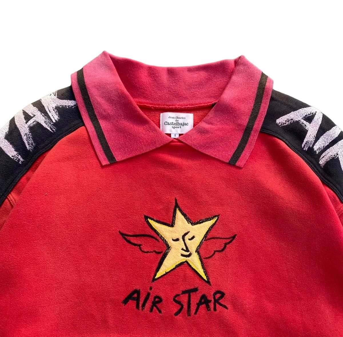 Jean Charles De Castelbajac Distressed Faded Castebajac shirt Size US M / EU 48-50 / 2 - 2 Thumbnail