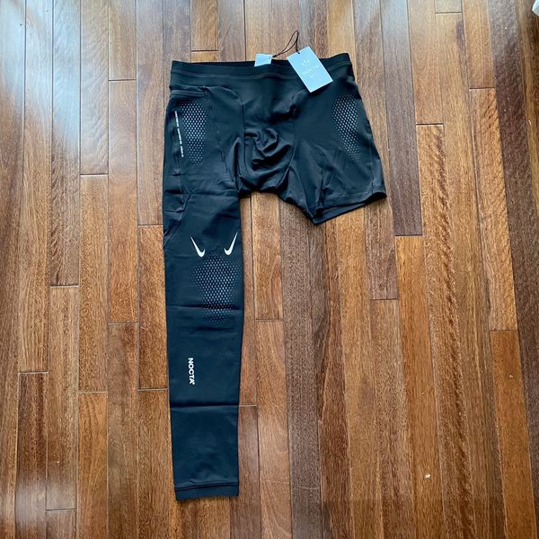 Nike Nike x Nocta Basketball Single Leg Tights Right Leg Black Grailed
