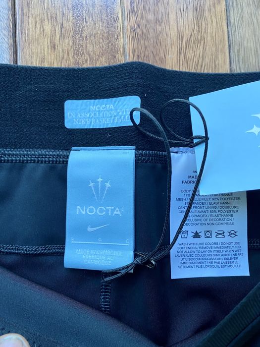Nike Nike x Nocta Basketball Single Leg Tights Right Leg Black Grailed