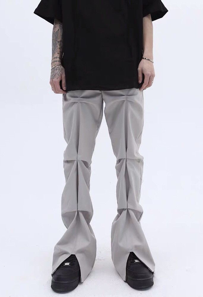 Vintage Black Ruched Pants