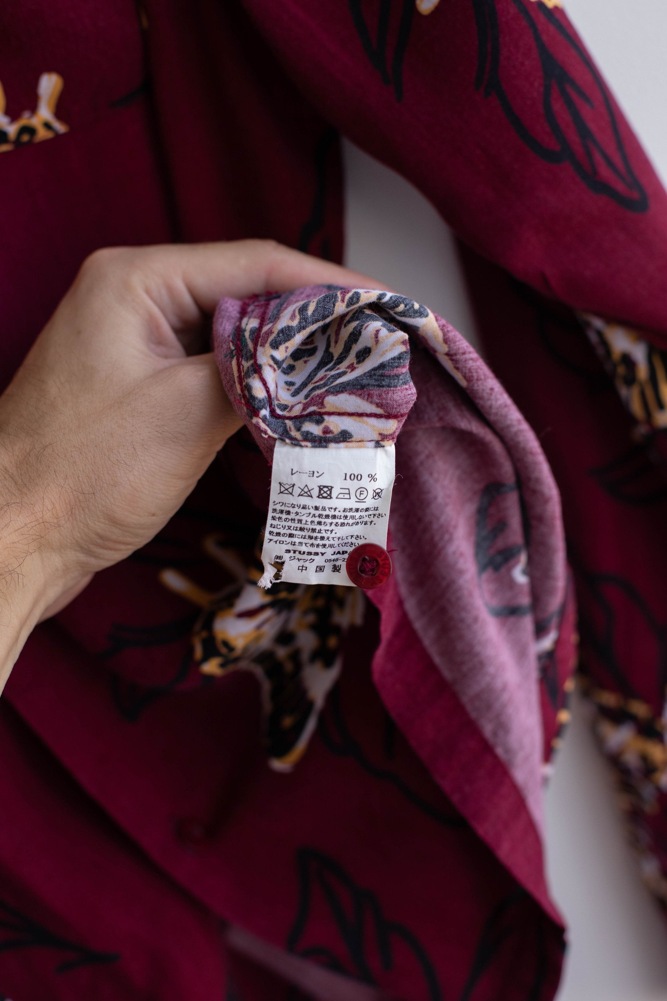 Stussy STUSSY BUTTERFLY L/S SHIRT Size US M / EU 48-50 / 2 - 11 Thumbnail