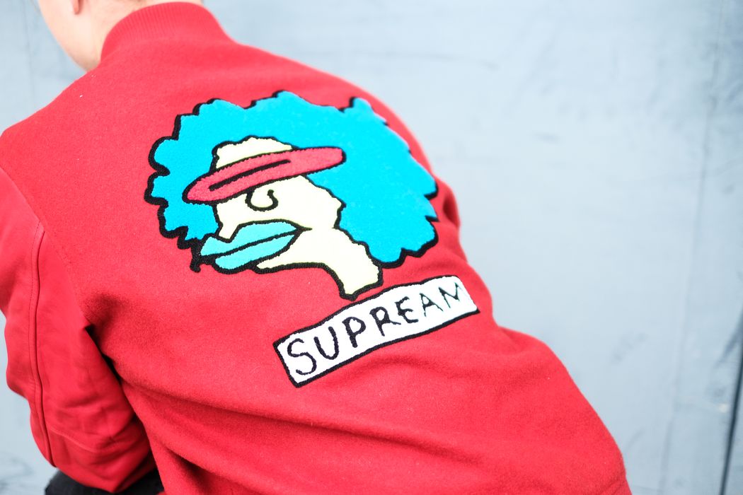 Supreme Supreme Gonz Ramm Varsity Jacket | Grailed
