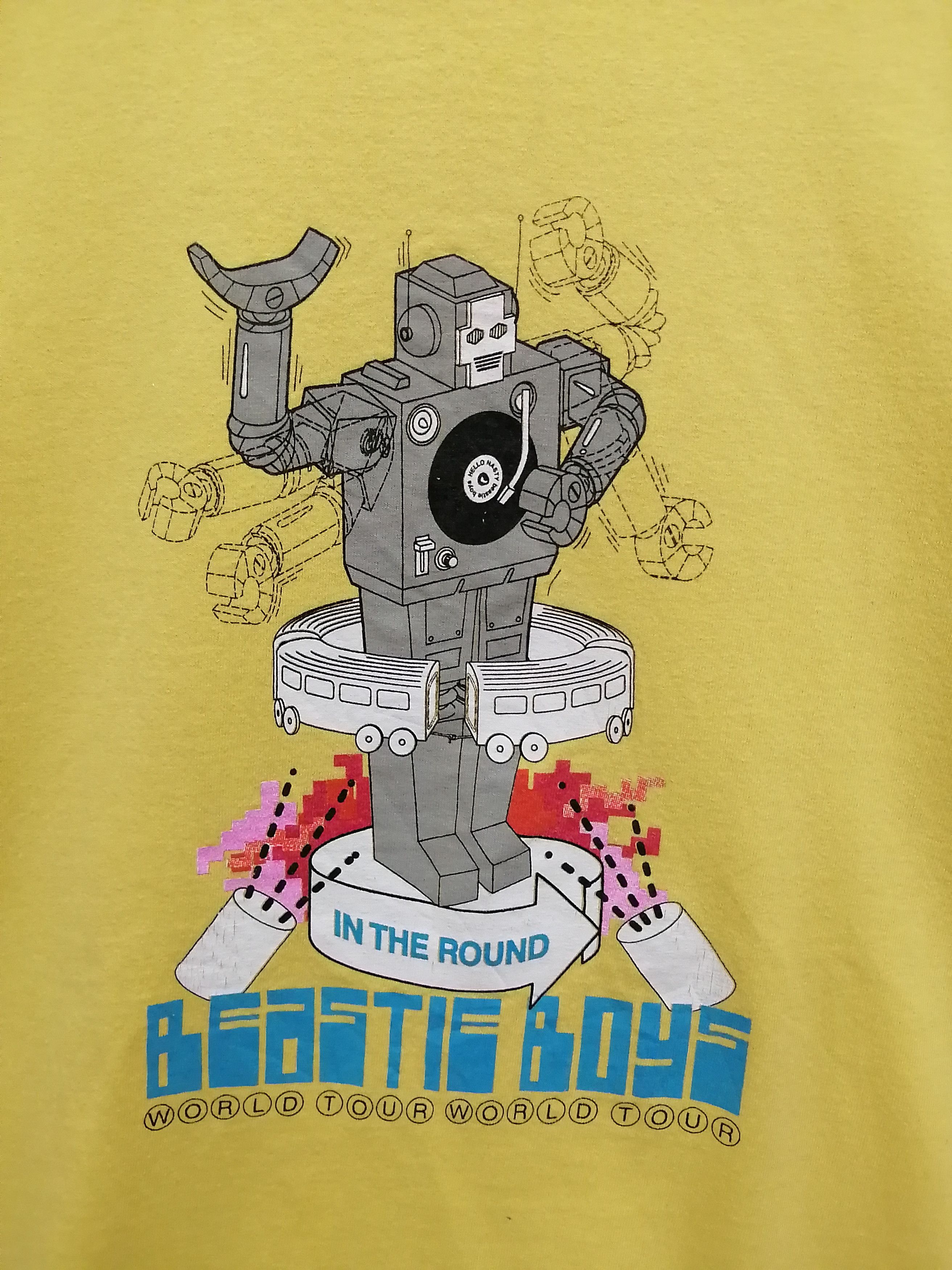 Band Tees Vintage BEASTIE BOYS Hello Nasty Tee Size US M / EU 48-50 / 2 - 7 Thumbnail