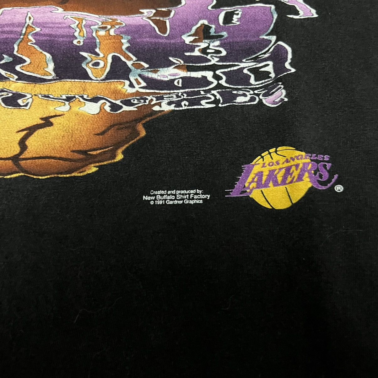 NBA Vintage NBA Salem LA Lakers Logo Water Reflection Size US L / EU 52-54 / 3 - 5 Thumbnail