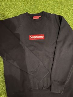 Red on cheap black box logo