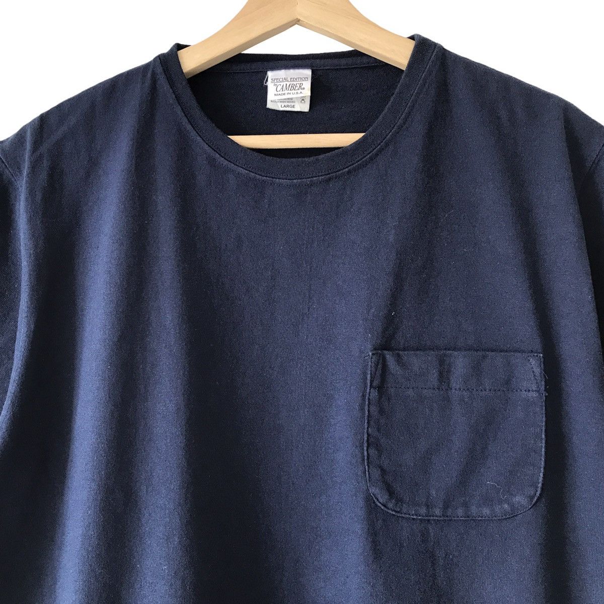 Vintage Authentic Vintage Camber USA Special Edition Basic Navy Tee Size US L / EU 52-54 / 3 - 3 Thumbnail