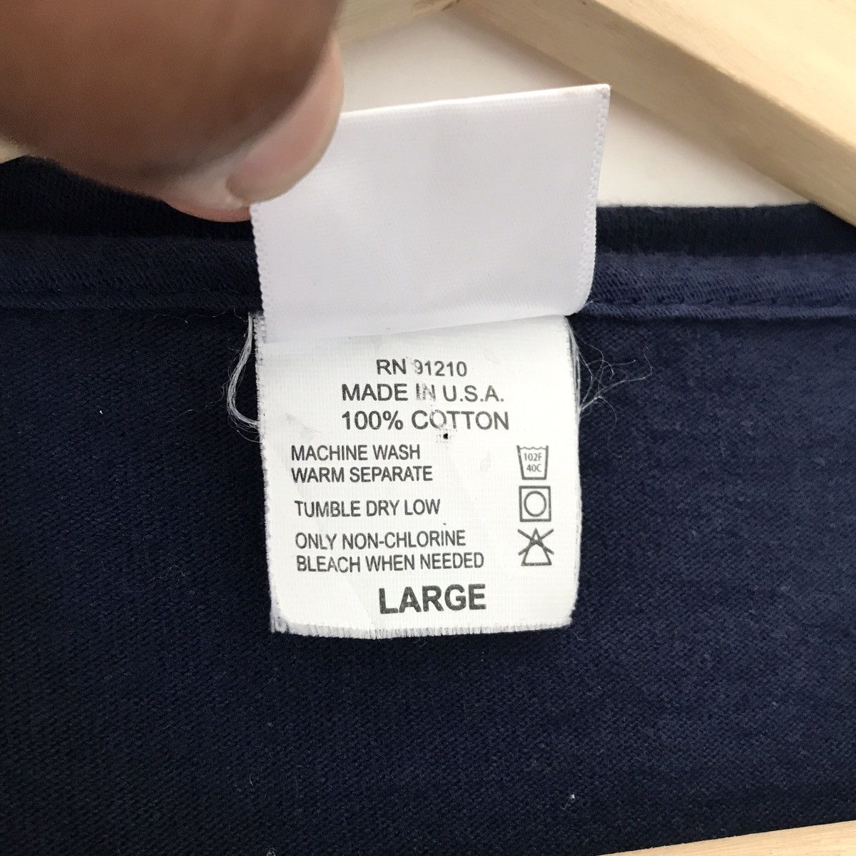 Vintage Authentic Vintage Camber USA Special Edition Basic Navy Tee Size US L / EU 52-54 / 3 - 6 Thumbnail