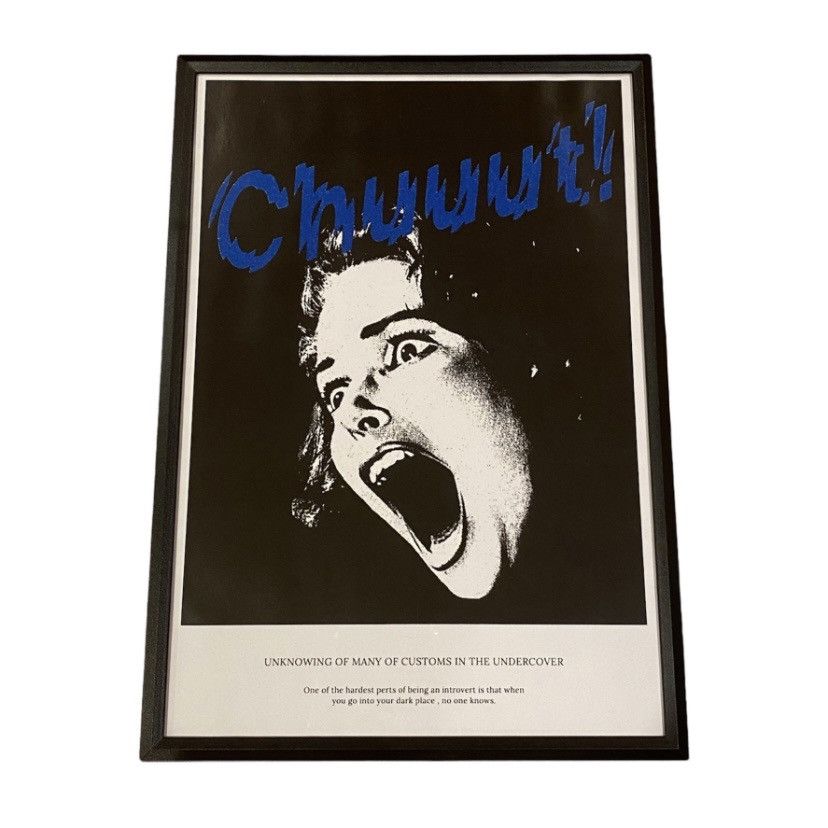 Undercover Undercover Chuuut Framed Poster | Grailed