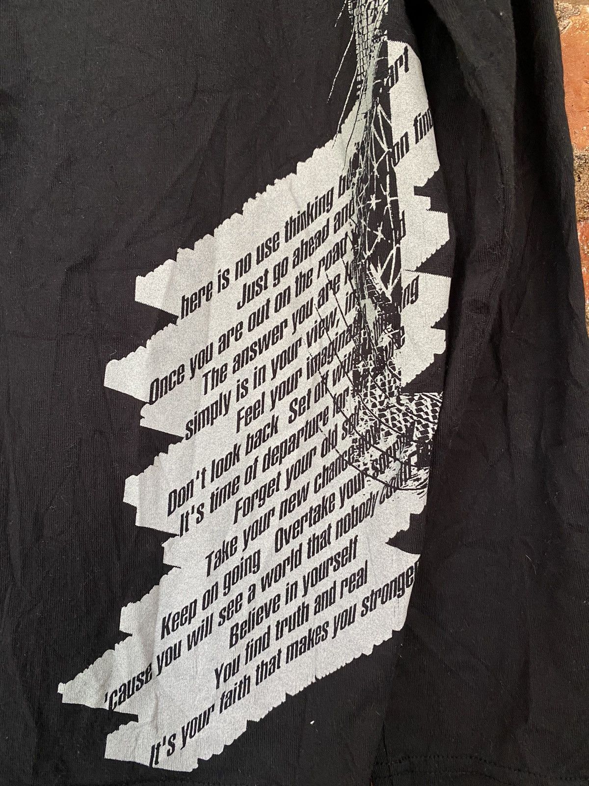 Japanese Brand Custom Culture Japan Poem Anarchy light hoodie Made in JAPAN Size US M / EU 48-50 / 2 - 8 Thumbnail