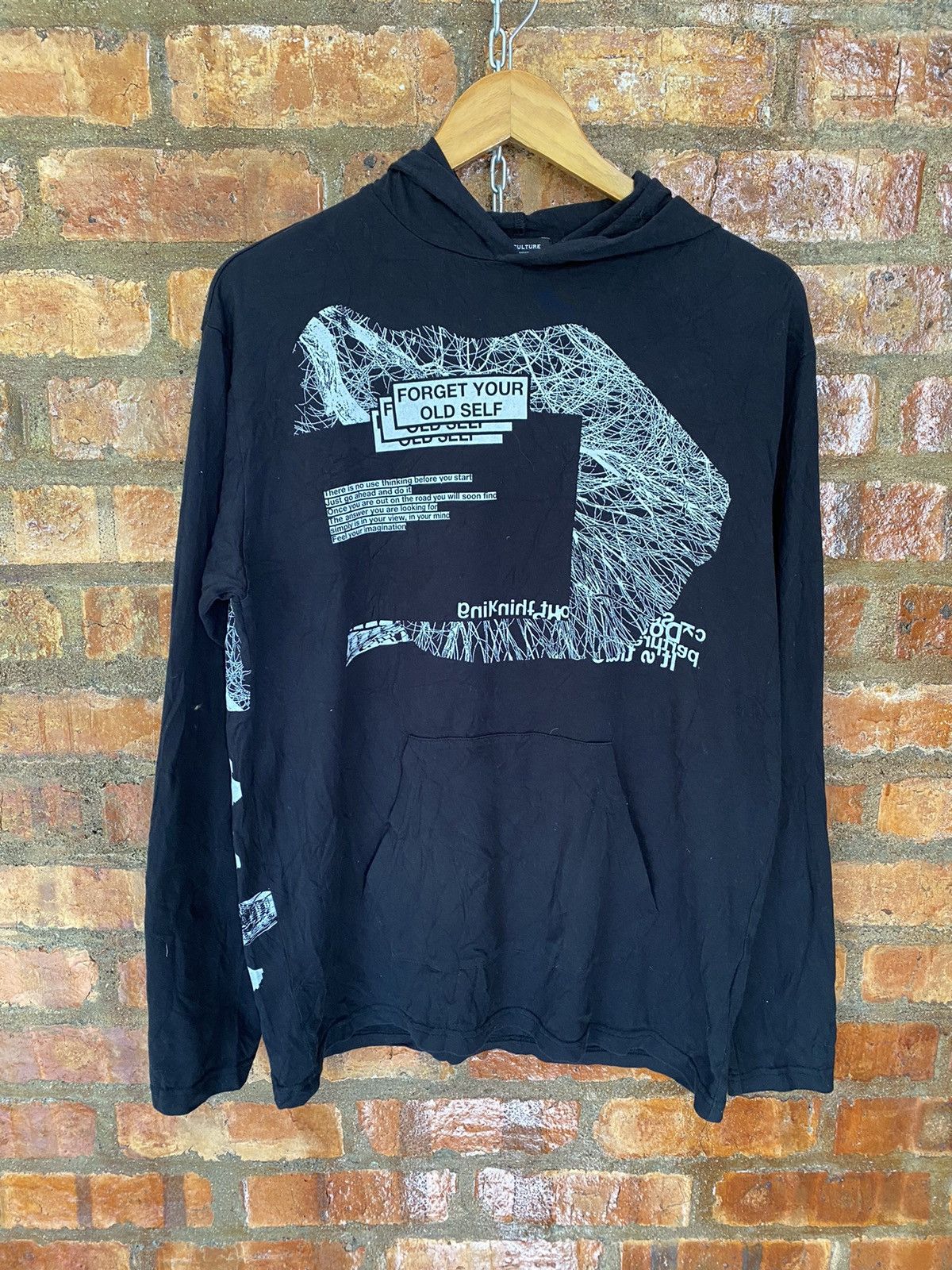 Japanese Brand Custom Culture Japan Poem Anarchy light hoodie Made in JAPAN Size US M / EU 48-50 / 2 - 3 Thumbnail