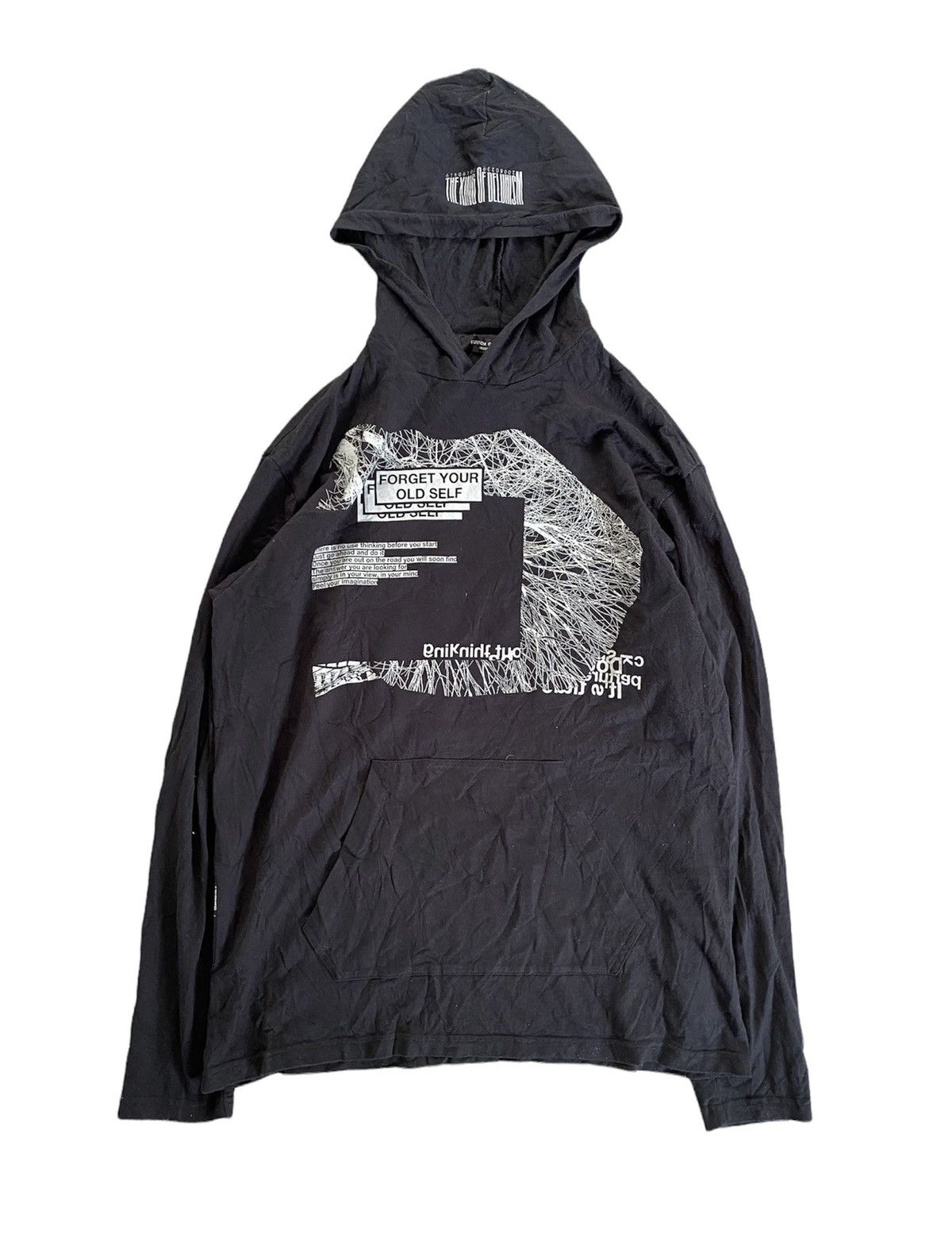 Japanese Brand Custom Culture Japan Poem Anarchy light hoodie Made in JAPAN Size US M / EU 48-50 / 2 - 1 Thumbnail