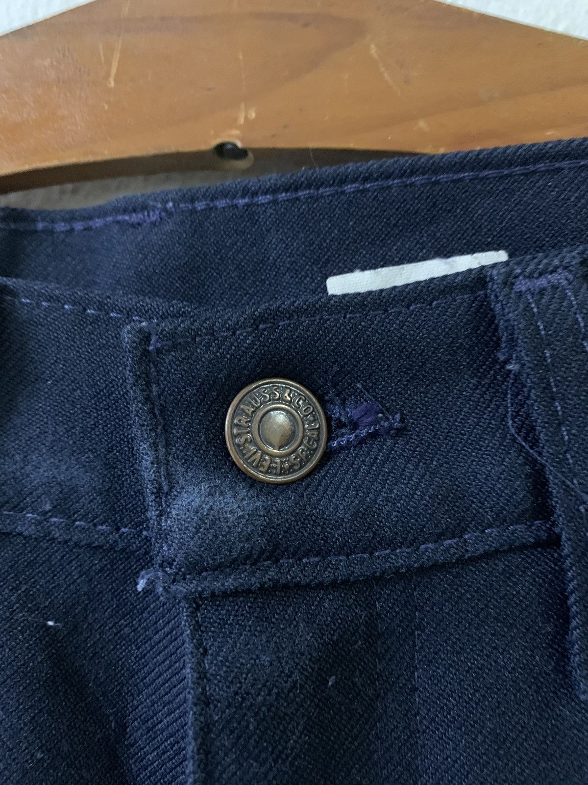 Levi's Levis Big Prest Black Tab Pants Size US 30 / EU 46 - 4 Thumbnail