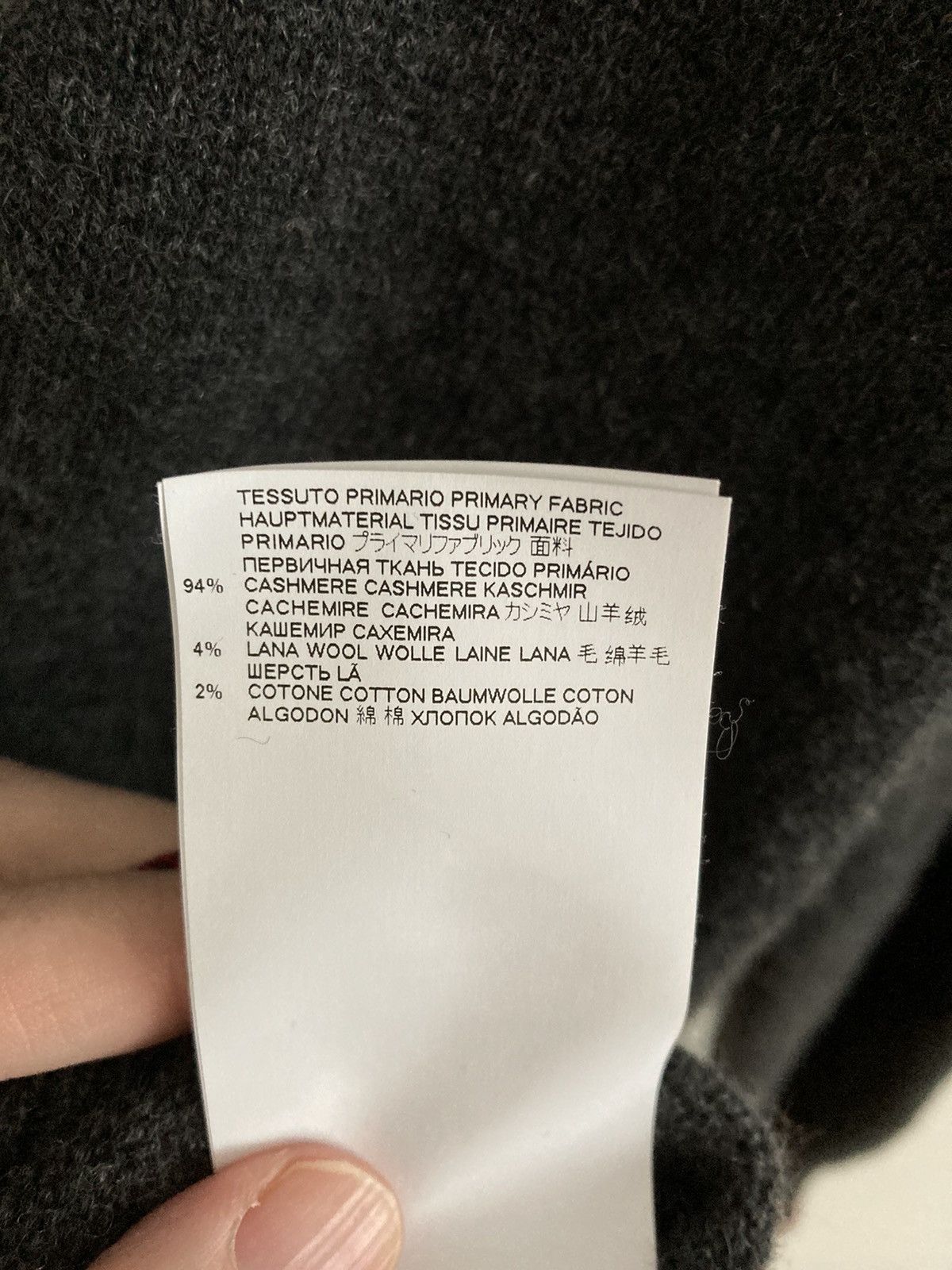 Maison Margiela Maison Margiela Cashmere Sweater Size US XL / EU 56 / 4 - 7 Thumbnail