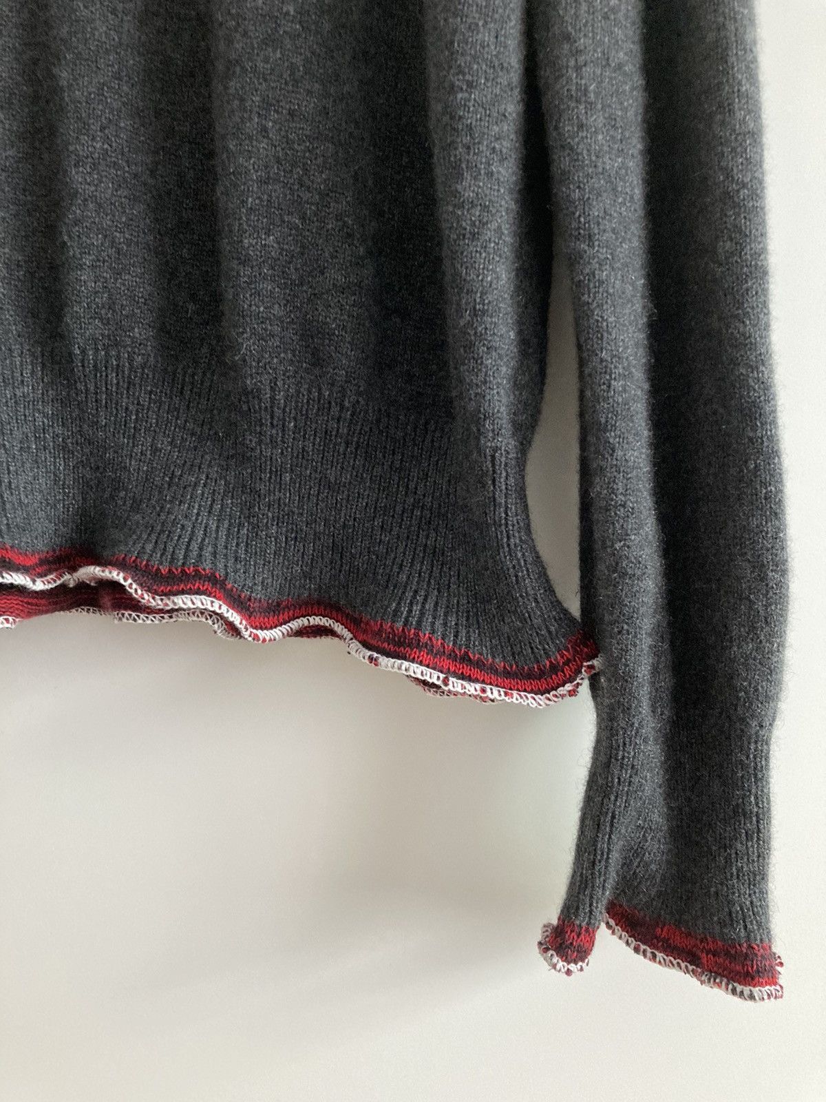 Maison Margiela Maison Margiela Cashmere Sweater Size US XL / EU 56 / 4 - 2 Thumbnail