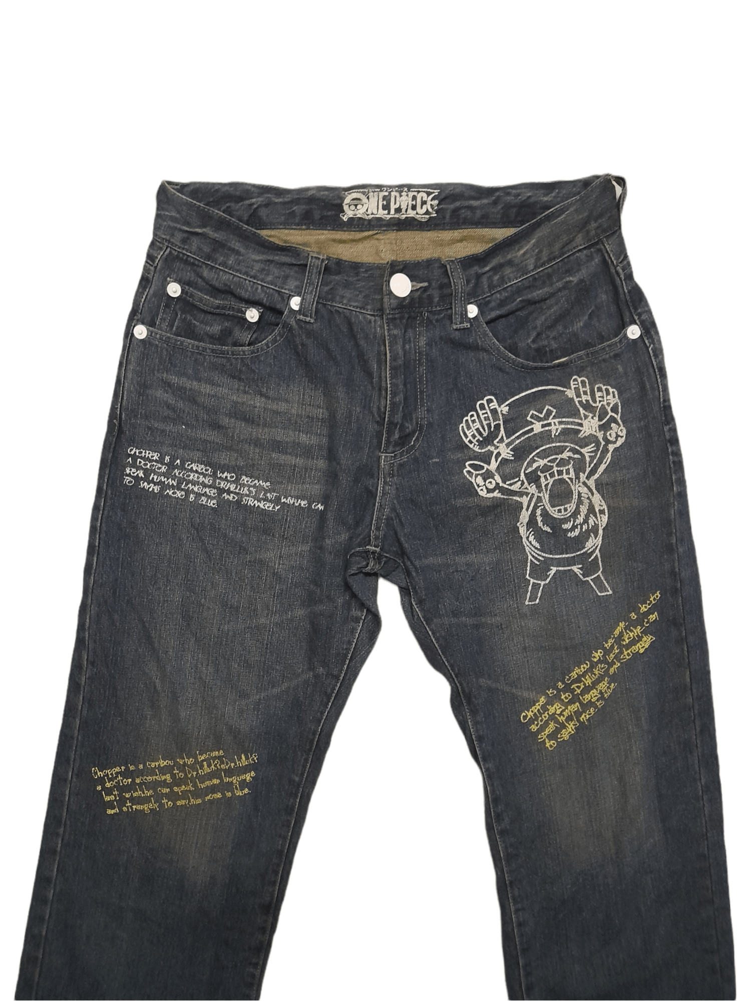 One Piece One Piece Anime Limited Tony Chopper Denim (E318) W31 Size US 31 - 2 Thumbnail