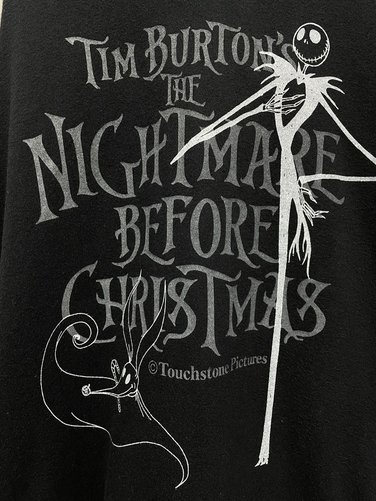 Expert Horror Vtg Touchstone Picture The Nightmare Before Christmas Hoodie Size US S / EU 44-46 / 1 - 2 Thumbnail