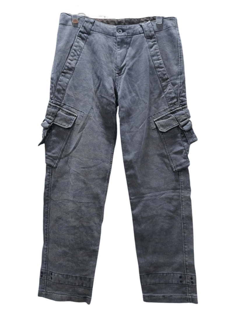 image of Bondage Cargo Pants X Nicole Club For Men in Grey (Size 33)