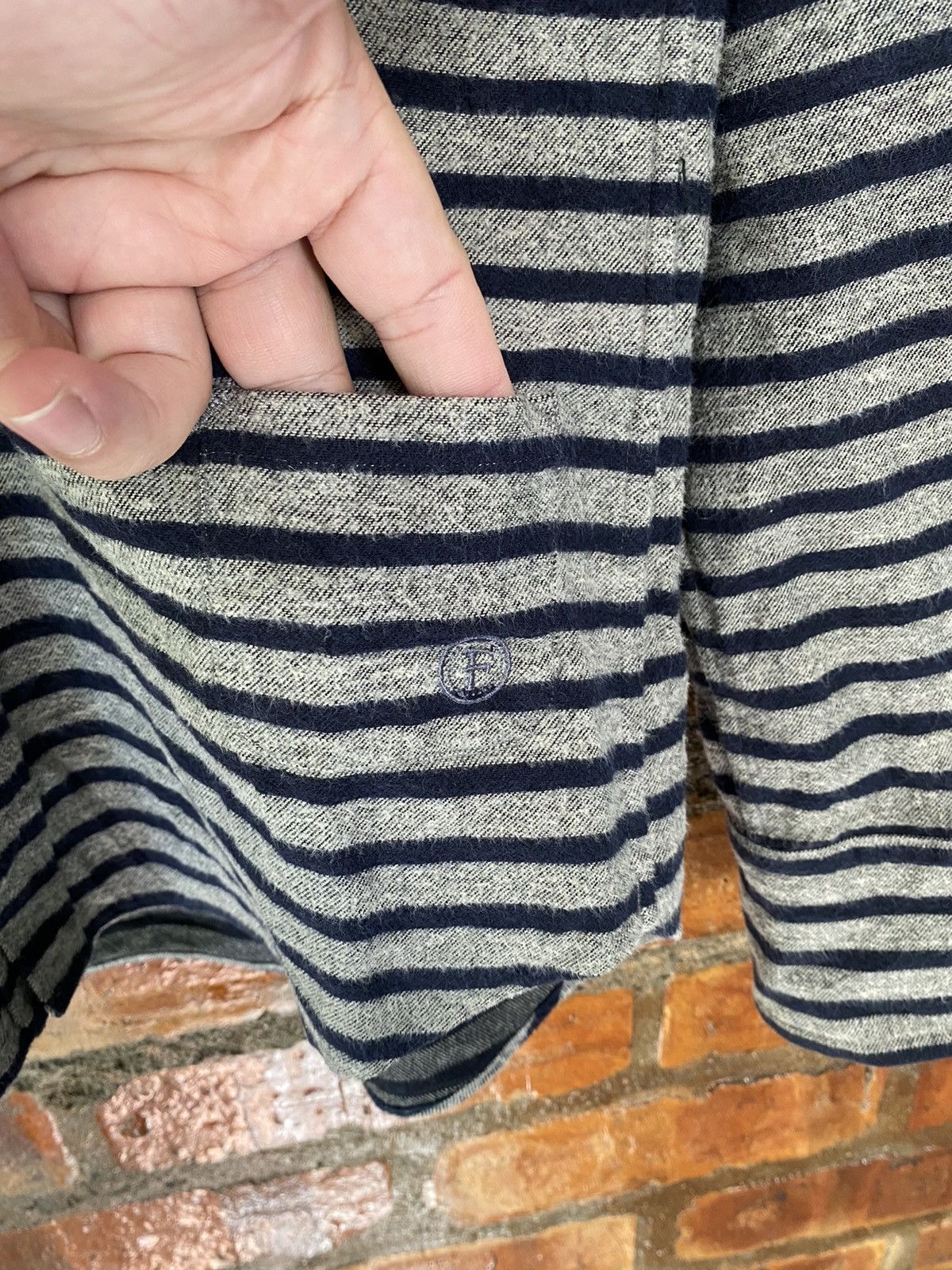 FACTOTUM × Japanese Brand × Kapital Factotum Stripe shirt kapital Size US M / EU 48-50 / 2 - 7 Thumbnail