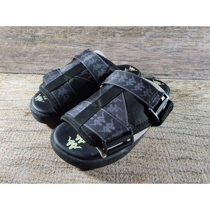 Kappa Sandales Kaleo Enfant Mixte – Légères Et Antidérapantes Avec Double Velcro, Idéales Pour L'Été Et Les Activités En Plein Air