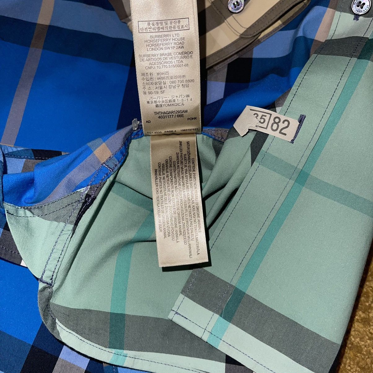 Burberry Burberry Mens Button Downs RARE XL Size US XL / EU 56 / 4 - 7 Thumbnail