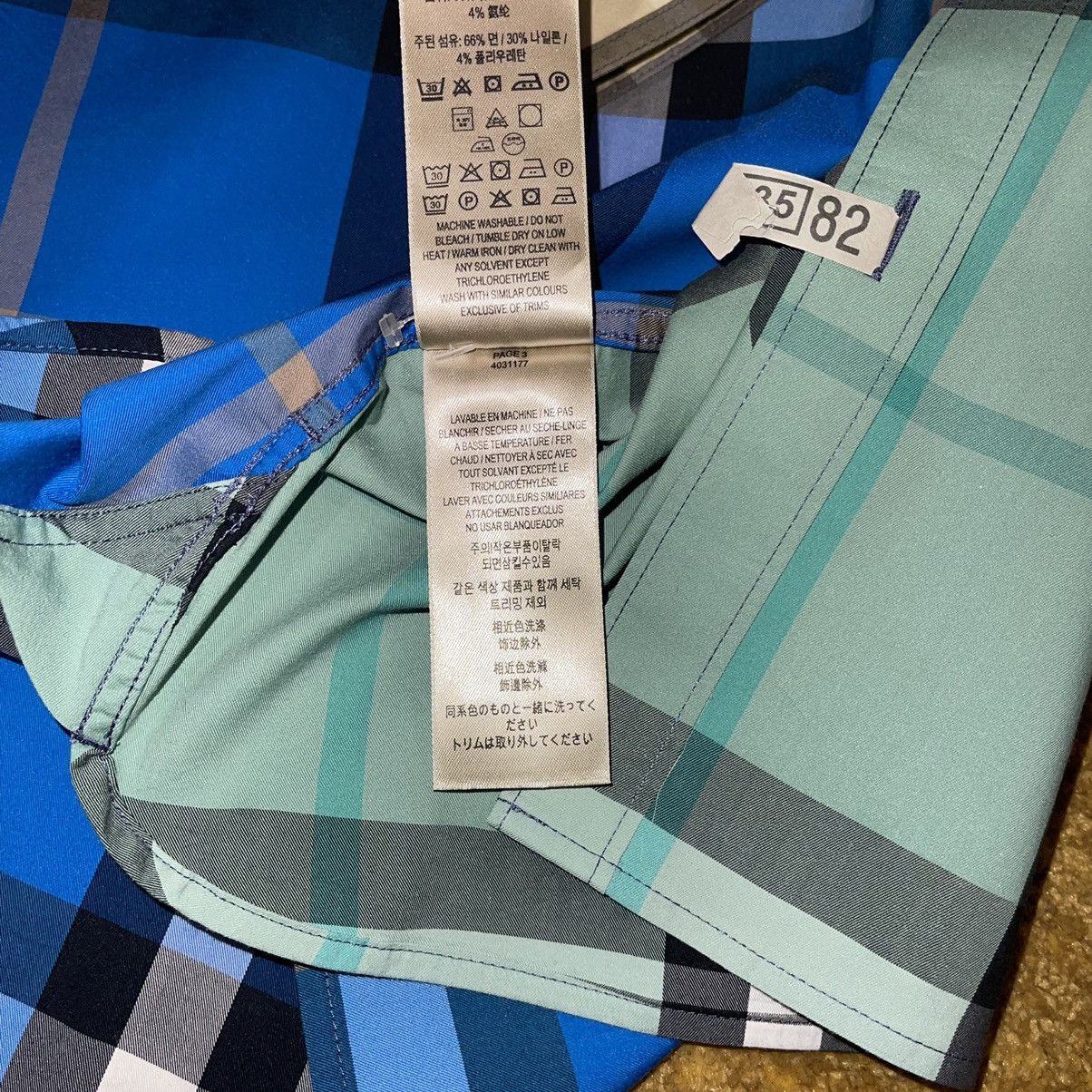 Burberry Burberry Mens Button Downs RARE XL Size US XL / EU 56 / 4 - 6 Thumbnail