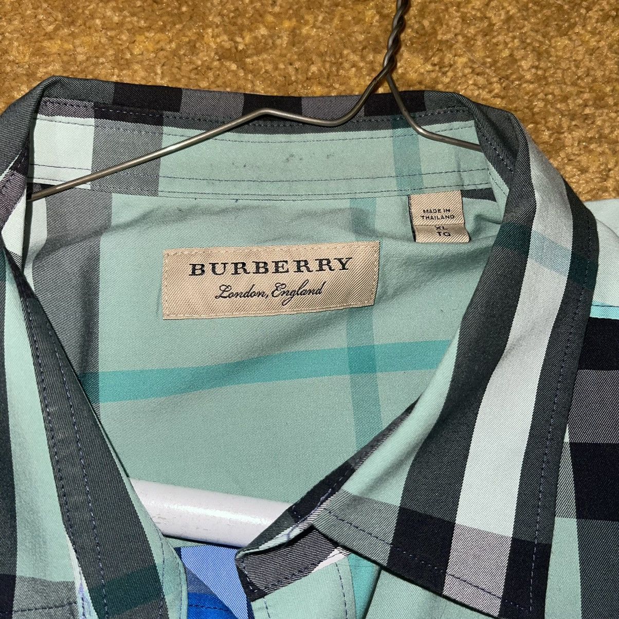 Burberry Burberry Mens Button Downs RARE XL Size US XL / EU 56 / 4 - 4 Thumbnail