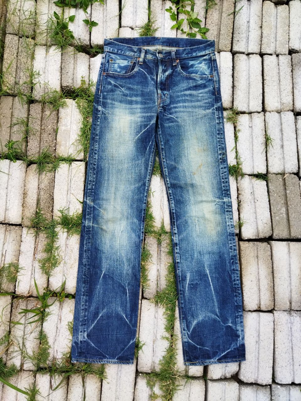 Spellbound Spellbound Japan Distressed Blue Jeans - Size 28 Size US 31 - 1 Thumbnail