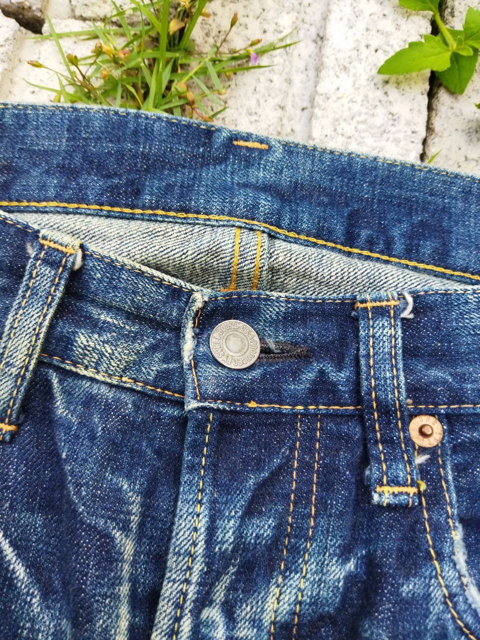 Spellbound Spellbound Japan Distressed Blue Jeans - Size 28 Size US 31 - 5 Thumbnail