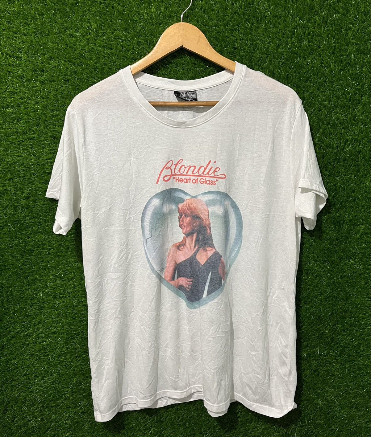 Band Tees × Vintage Blondie “Heart Of Glass” Tshirt Size US XL / EU 56 / 4 - 1 Thumbnail