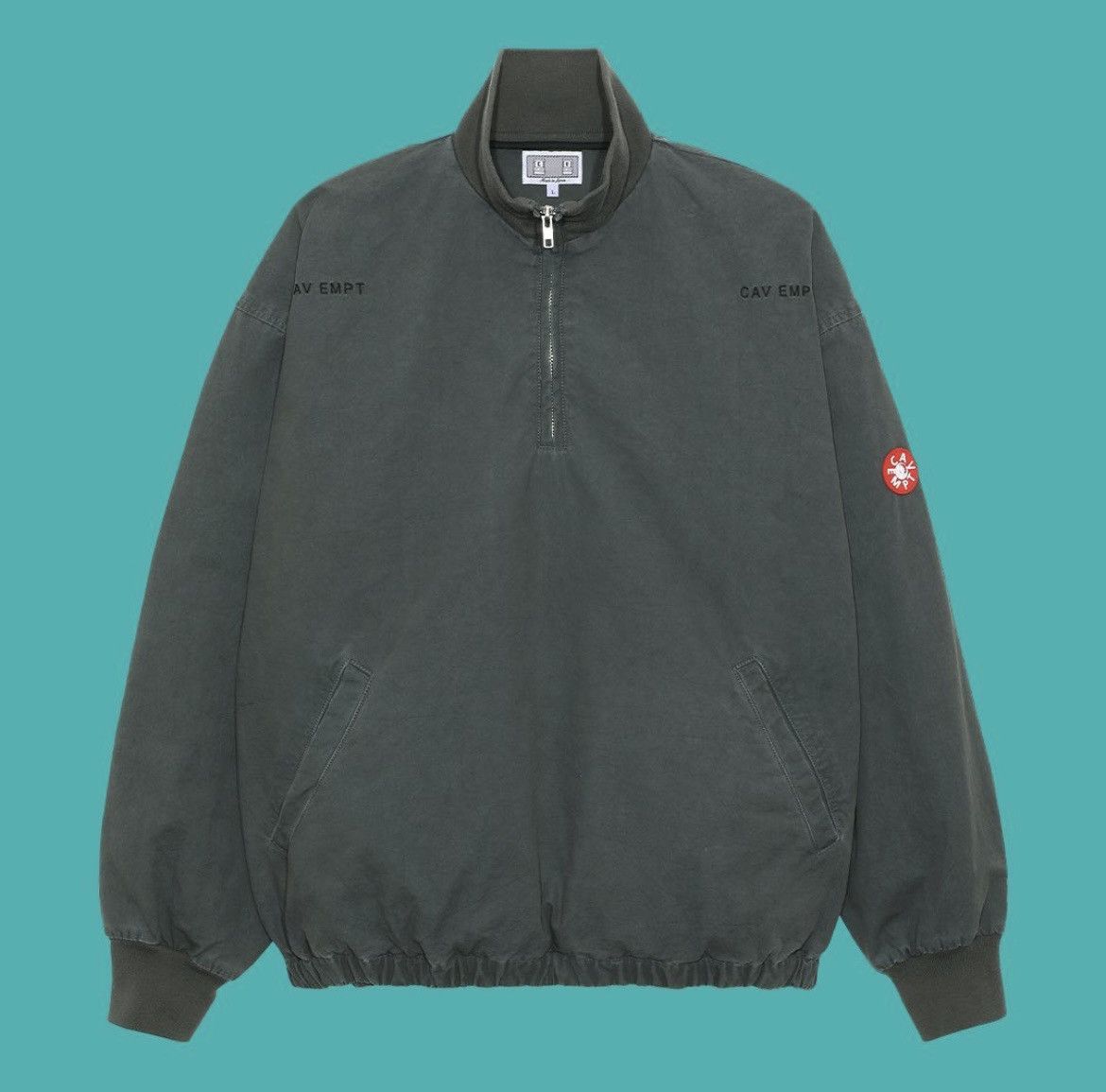 Cav Empt Cav Empt CE Rib Collar Pullover Jacket | Grailed