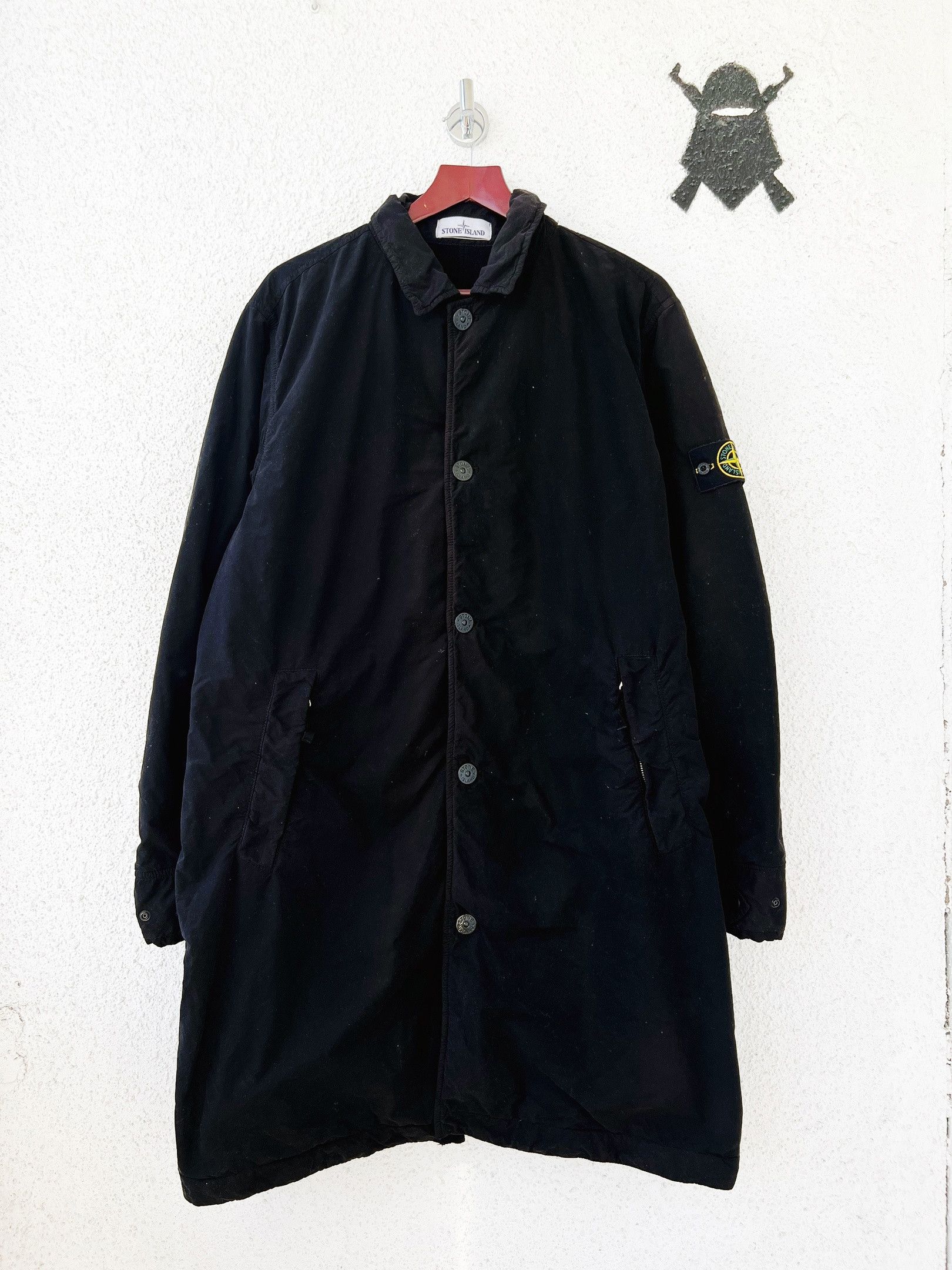 STONE ISLAND DAVID LIGHT-TC WITH MICROPILE COAT JACKET L
