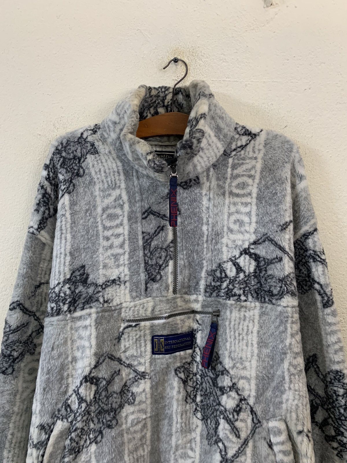 Japanese Brand Phenix Fullprint Skiweat Sweater Size US L / EU 52-54 / 3 - 4 Thumbnail