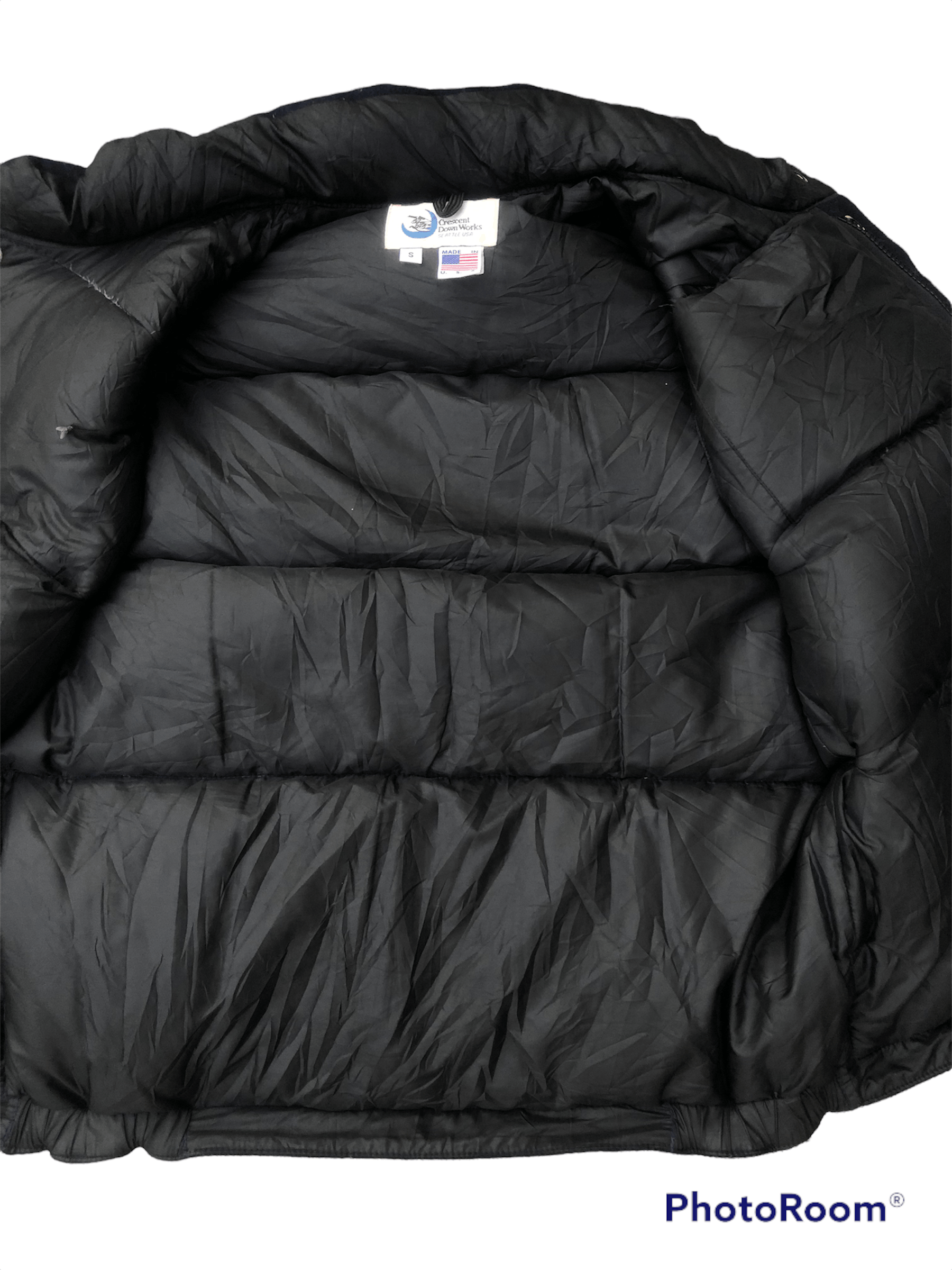 Crescent Down Works CRESCENT DOWN WORKS Wool Puffer Down Padded Vest Jacket Size US S / EU 44-46 / 1 - 5 Thumbnail