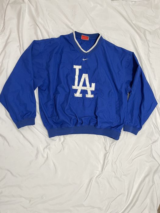 Nike Vintage Nike LA Dodgers Pullover Windbreaker Jacket