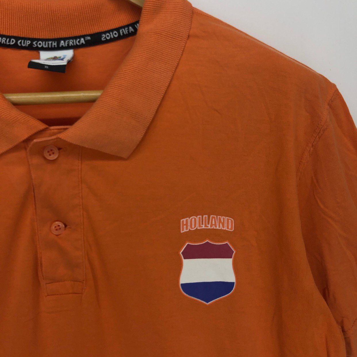 Holland & Holland Holland Fifa World Cup South Africa 2010 Polo #1069-37 Size US XL / EU 56 / 4 - 2 Thumbnail