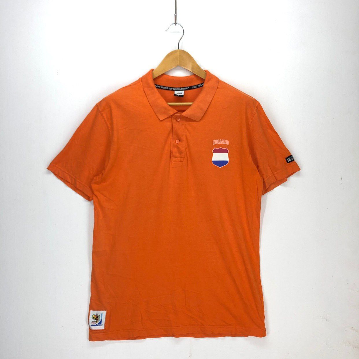 Holland Fifa World Cup South Africa 2010 Polo #1069-37