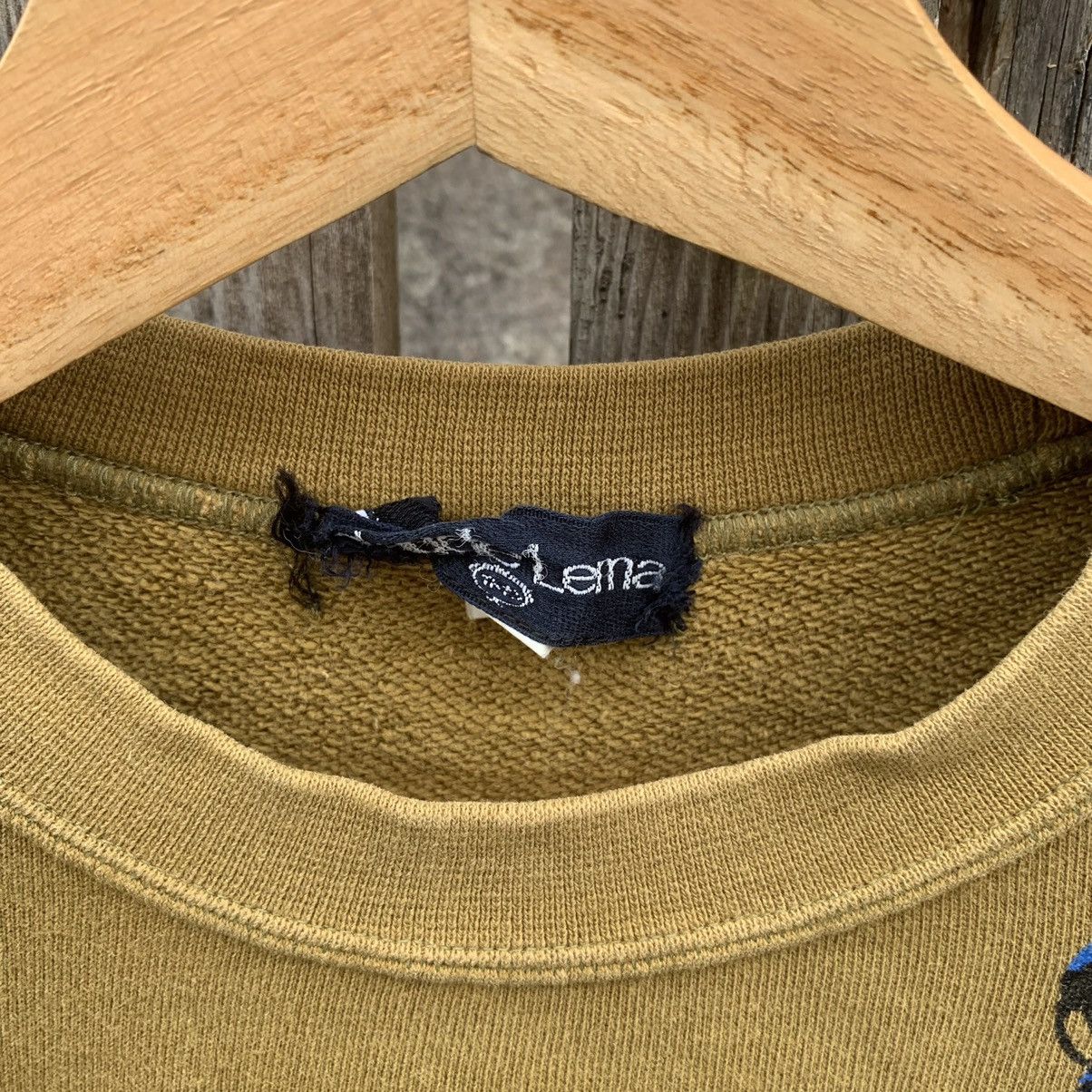 Japanese Brand × Vintage Vintage CLAUDELEMA Crewneck Parrots Sweater Cropped Pullover Size US S / EU 44-46 / 1 - 5 Thumbnail