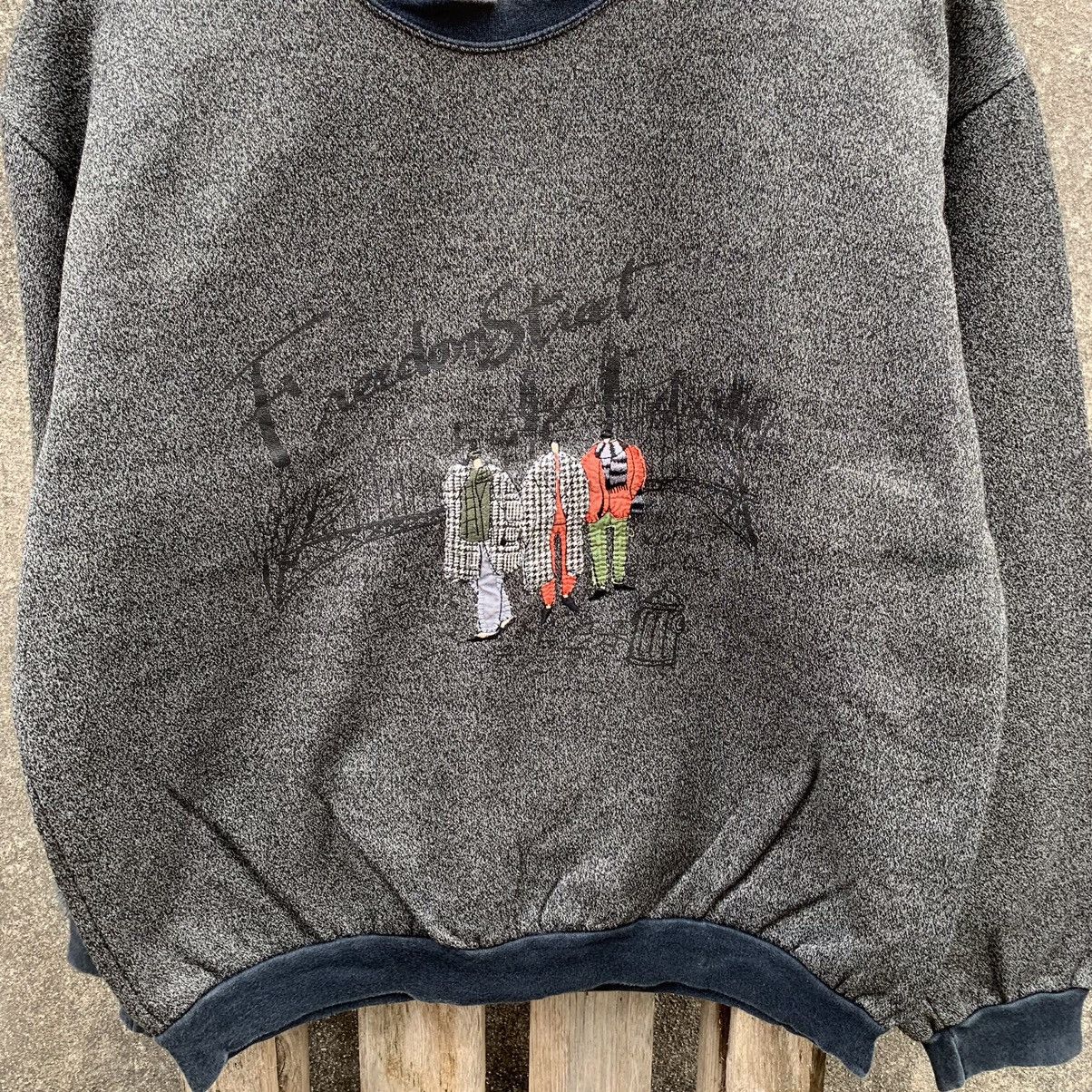 Japanese Brand Japanese Vintage Crewneck Freedom Street Sweater Pullover Size US M / EU 48-50 / 2 - 3 Thumbnail