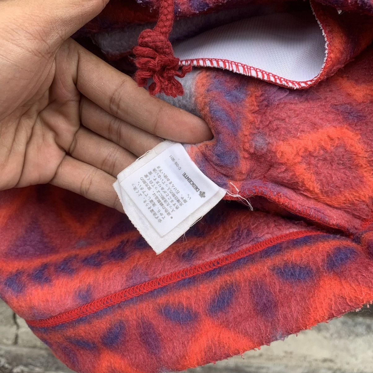 Art Comes First × Descente × Japanese Brand Vintage Descente Quarter Zips Baggy Tribal Design Sweater Size US XL / EU 56 / 4 - 8 Thumbnail