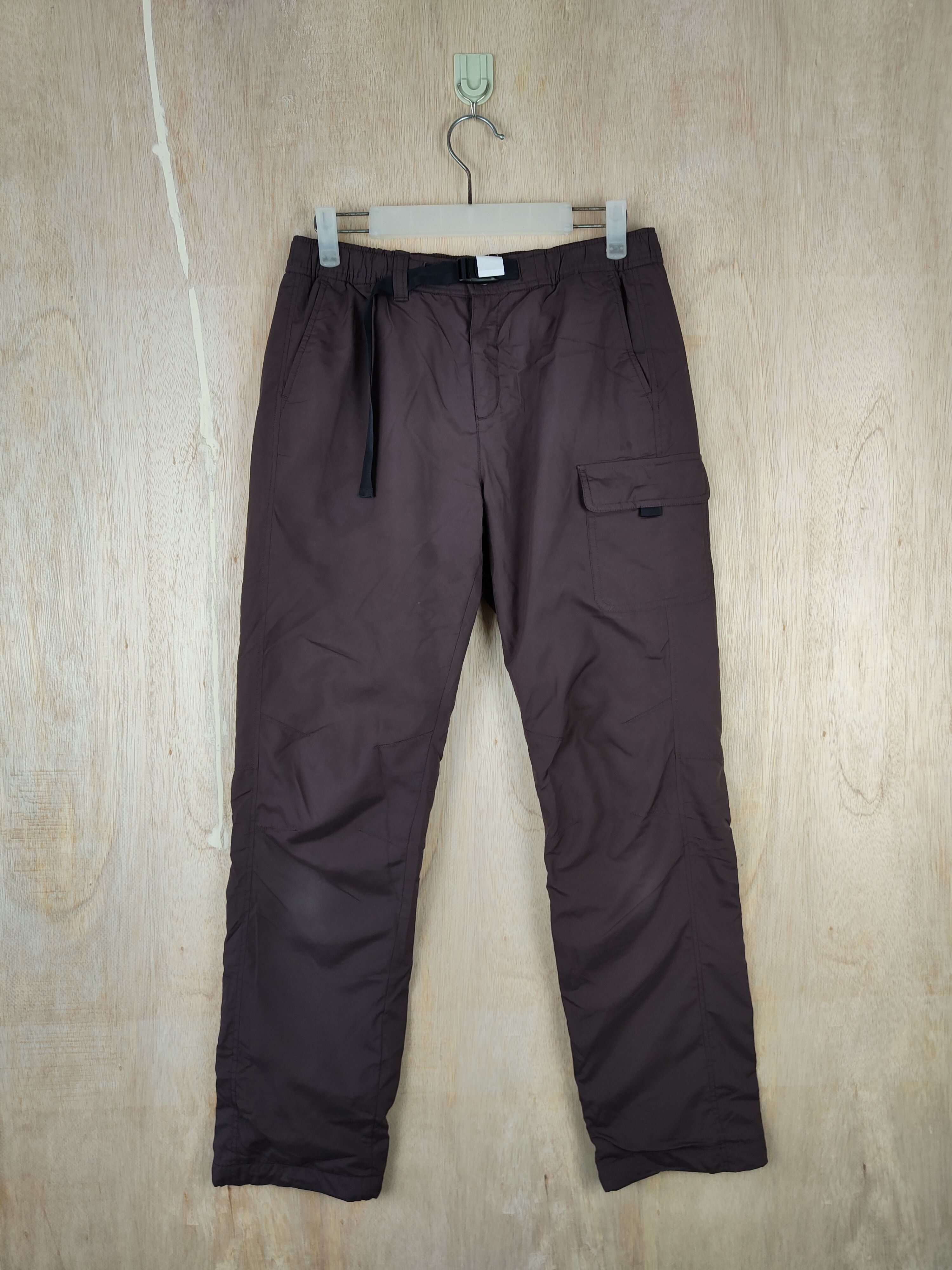Japanese Brand Uniqlo Dark Purple hiking sportwear Pants #4404 Size US 27 - 1 Thumbnail
