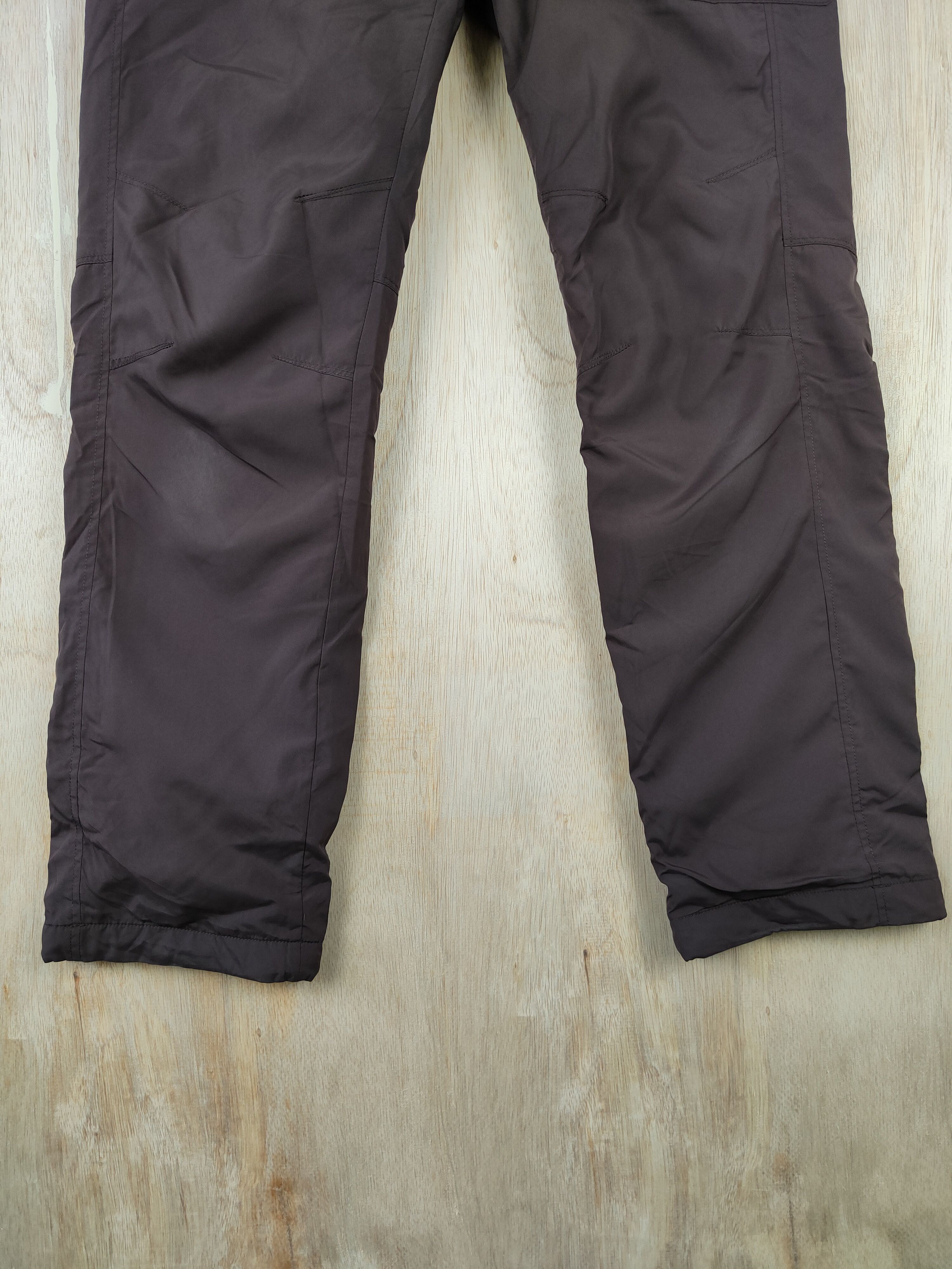 Japanese Brand Uniqlo Dark Purple hiking sportwear Pants #4404 Size US 27 - 3 Thumbnail